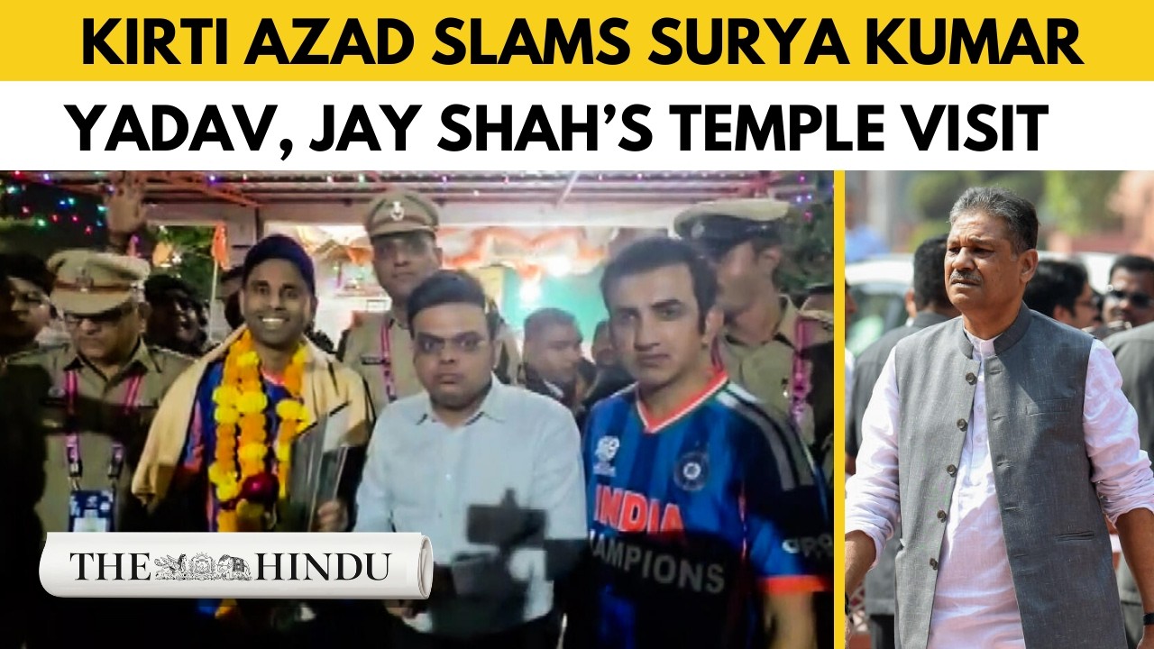 Kirti Azad krytykuje Suryakumara Yadava i Jaya Shaha za wizytę w świątyni i zdobycie trofeum T20 WC