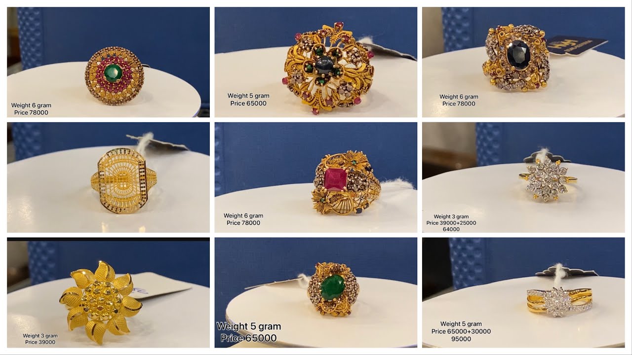 Turkish Design Gold Ring 2022|2 gram gold ring
