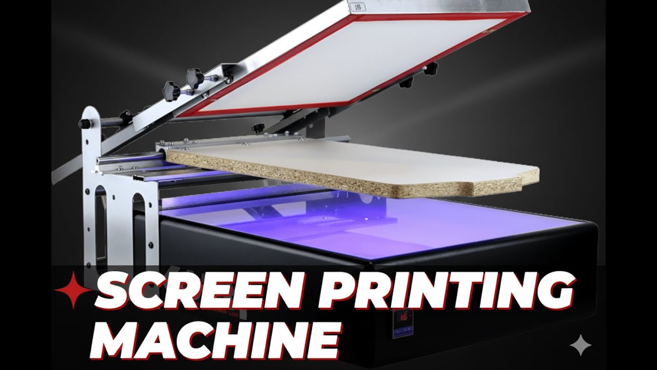 Screen Printing Machine all-in-one - With exposure unit K-SER1 evo