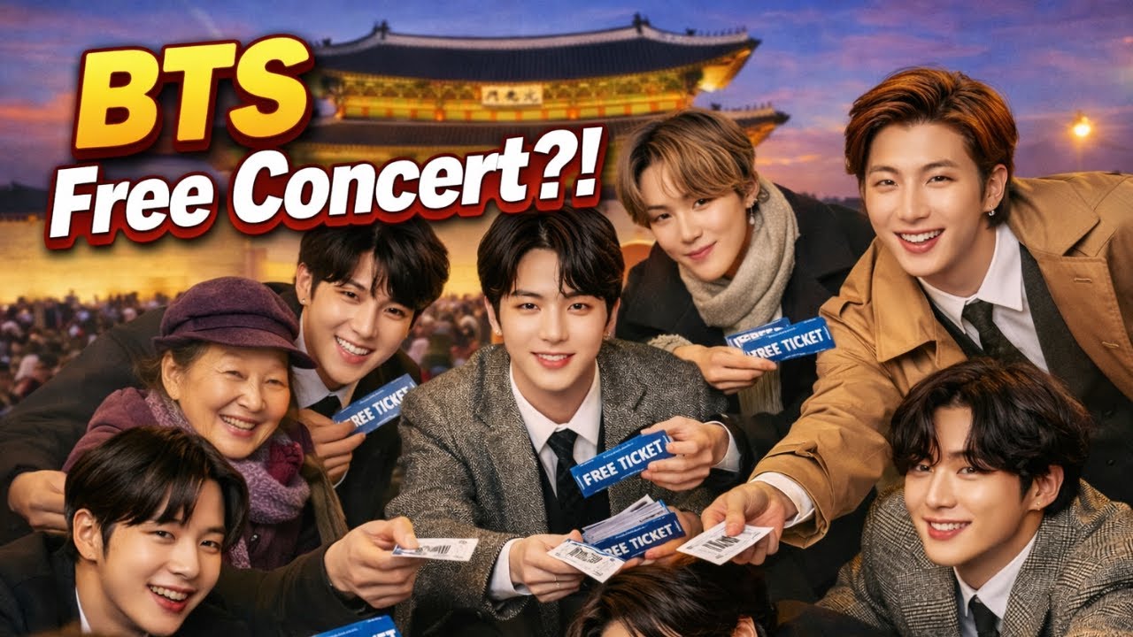 BTS устраивают бесплатный концерт?! Кто автор этой безумной идеи?!