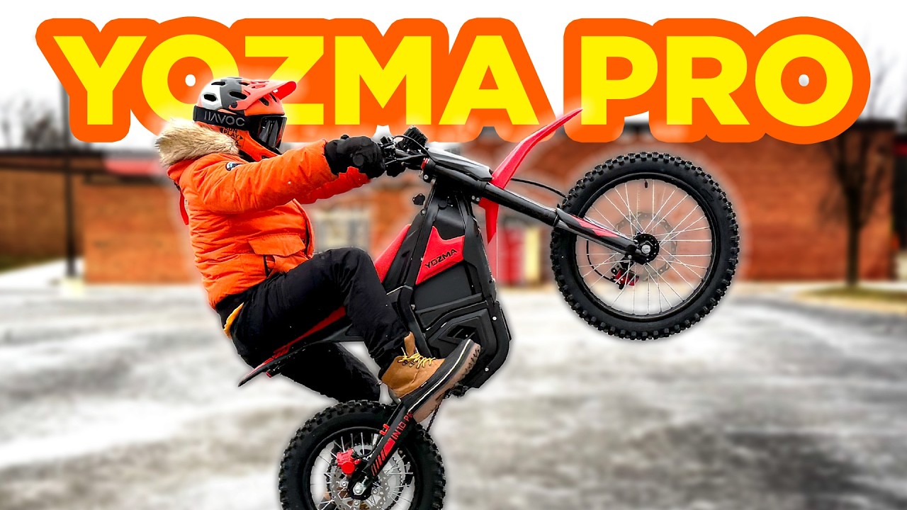 Yozma IN 10 Pro: 60v, Extended Swingarm, Bigger Tires, More Power