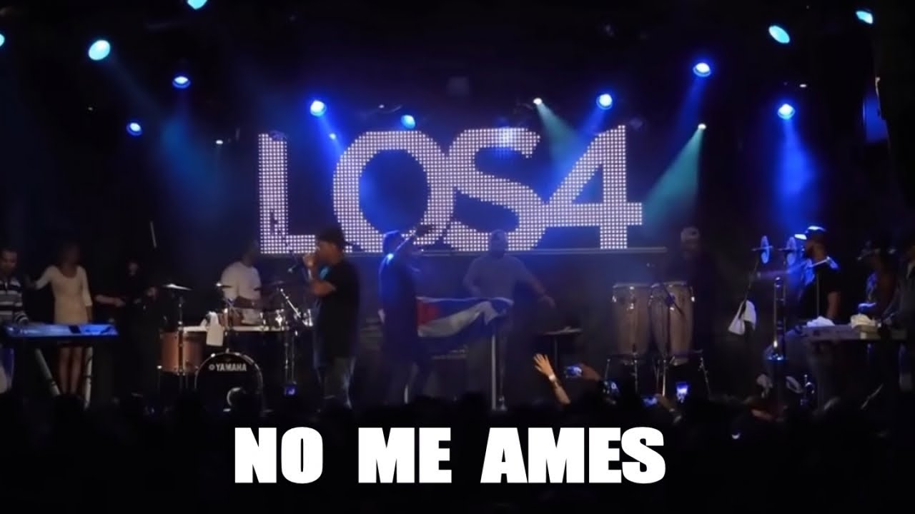 LOS 4, FLOR DE CUBA - NO ME AMES - (OFFICIAL VIDEO) (SALSA 2024) Amame una vez mas