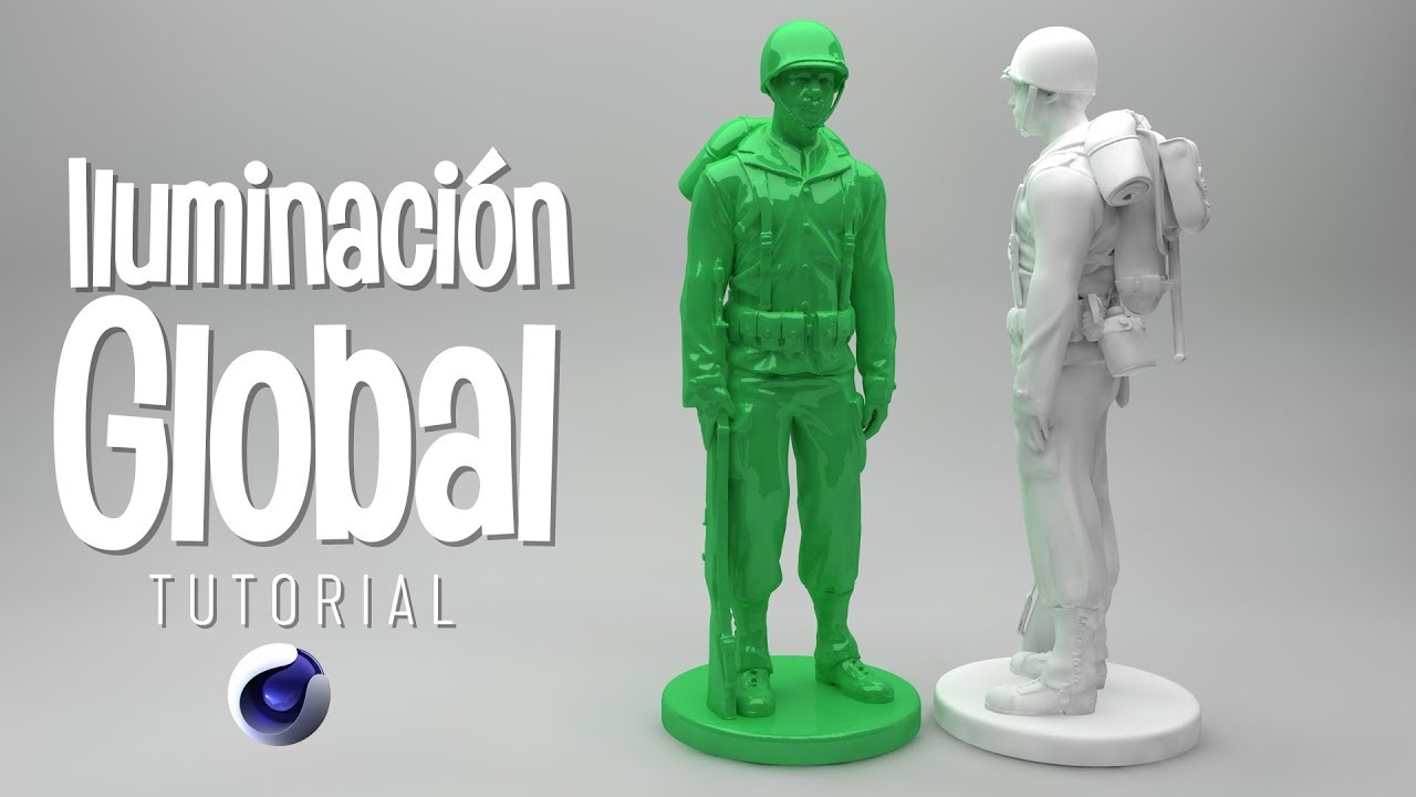 Iluminación Global Cinema 4D Tutorial