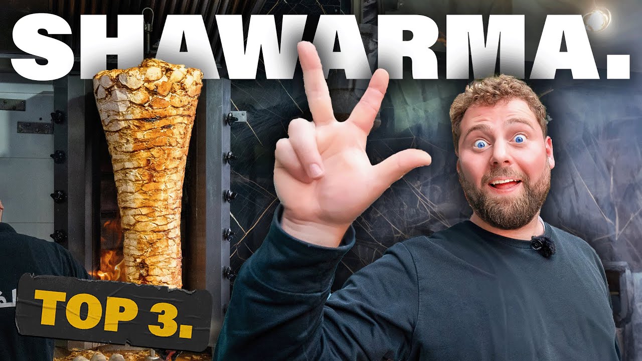 Vladi's TOP 3 SHAWARMA-Tour!🤤💥