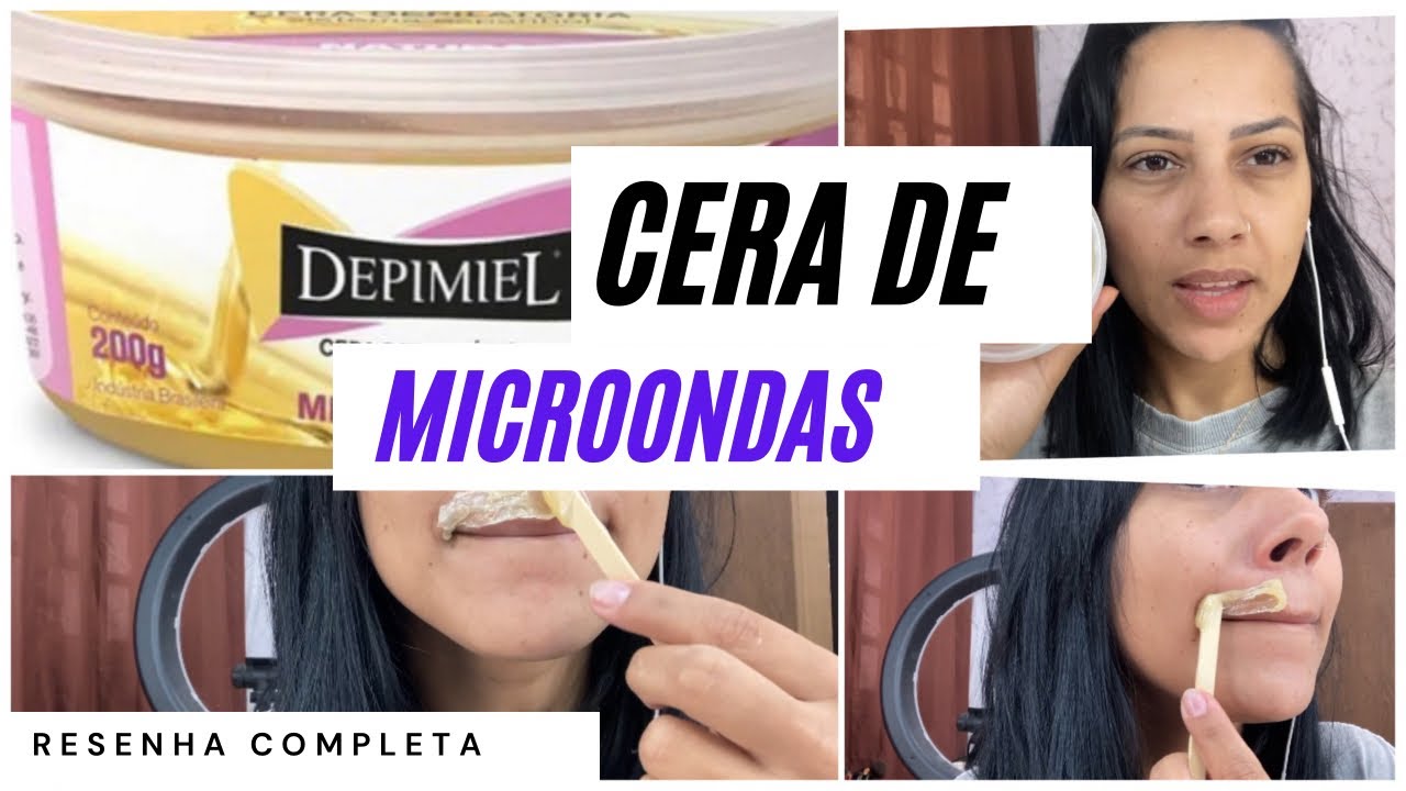 Cera depilatória de microondas 🥵 | funcionou ? Vem ver!