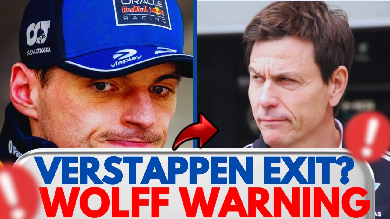 VERSTAPPEN EXIT WARNING &mdash; F1 FUTURE AT RISK, SAYS WOLFF - f1 news