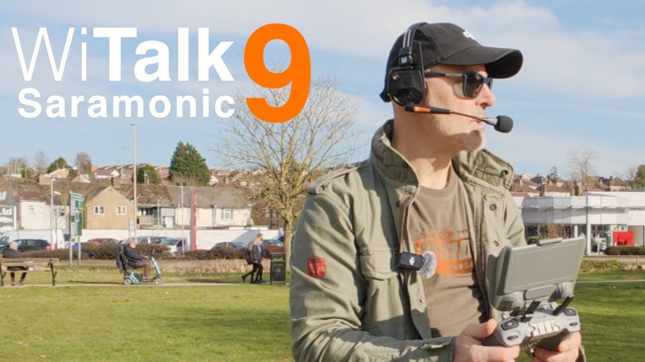 WIRELESS INTERCOM HEADSET: Saramonic WiTalk9 WT9S