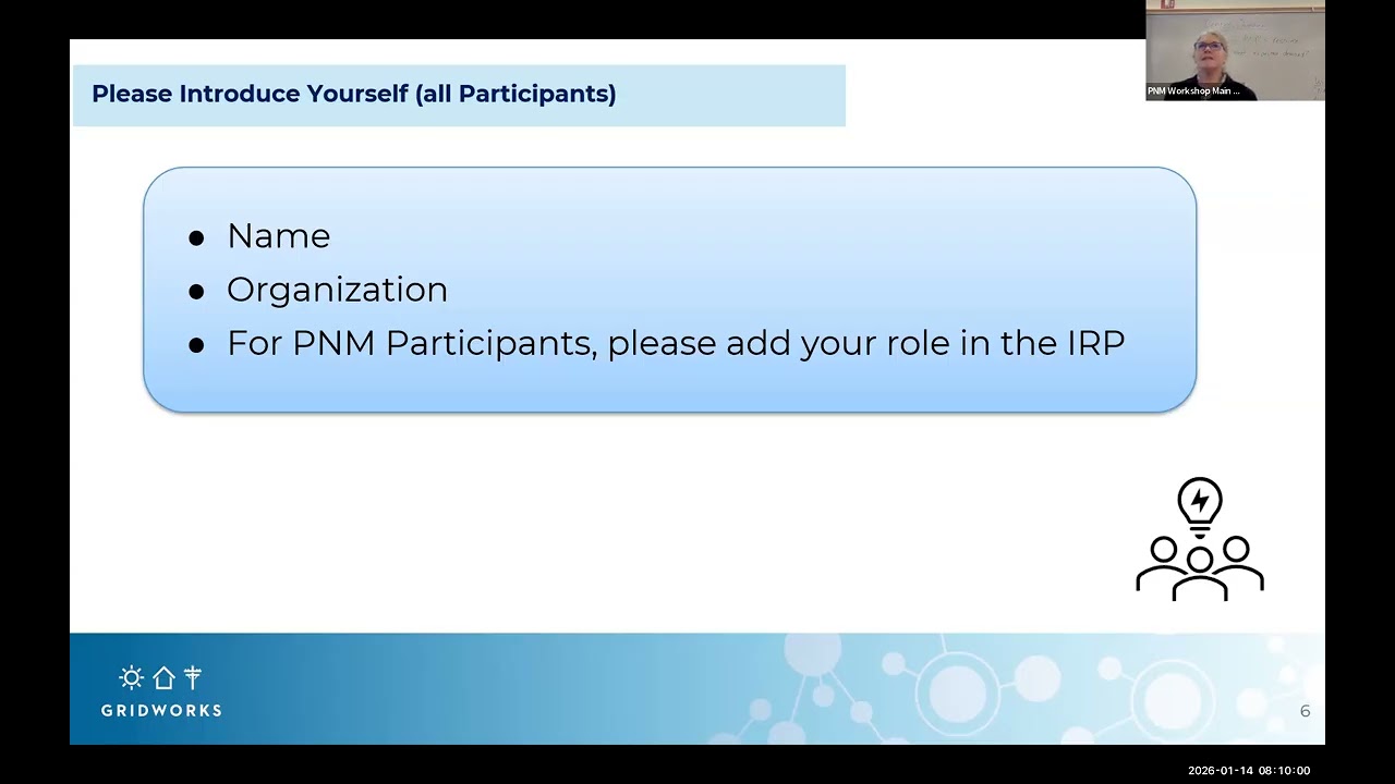 PNM IRP Stakeholder Workshop #2 - 1/14/26 - rev 1