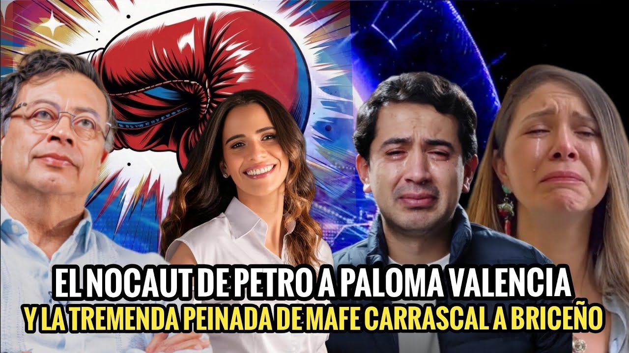 🔴 EL NOCAUT DE PETRO A PALOMA VALENCIA Y LA TREMENDA PEINADA DE MAFE CARRASCAL A DANIEL BRICEÑO. 👏🏽