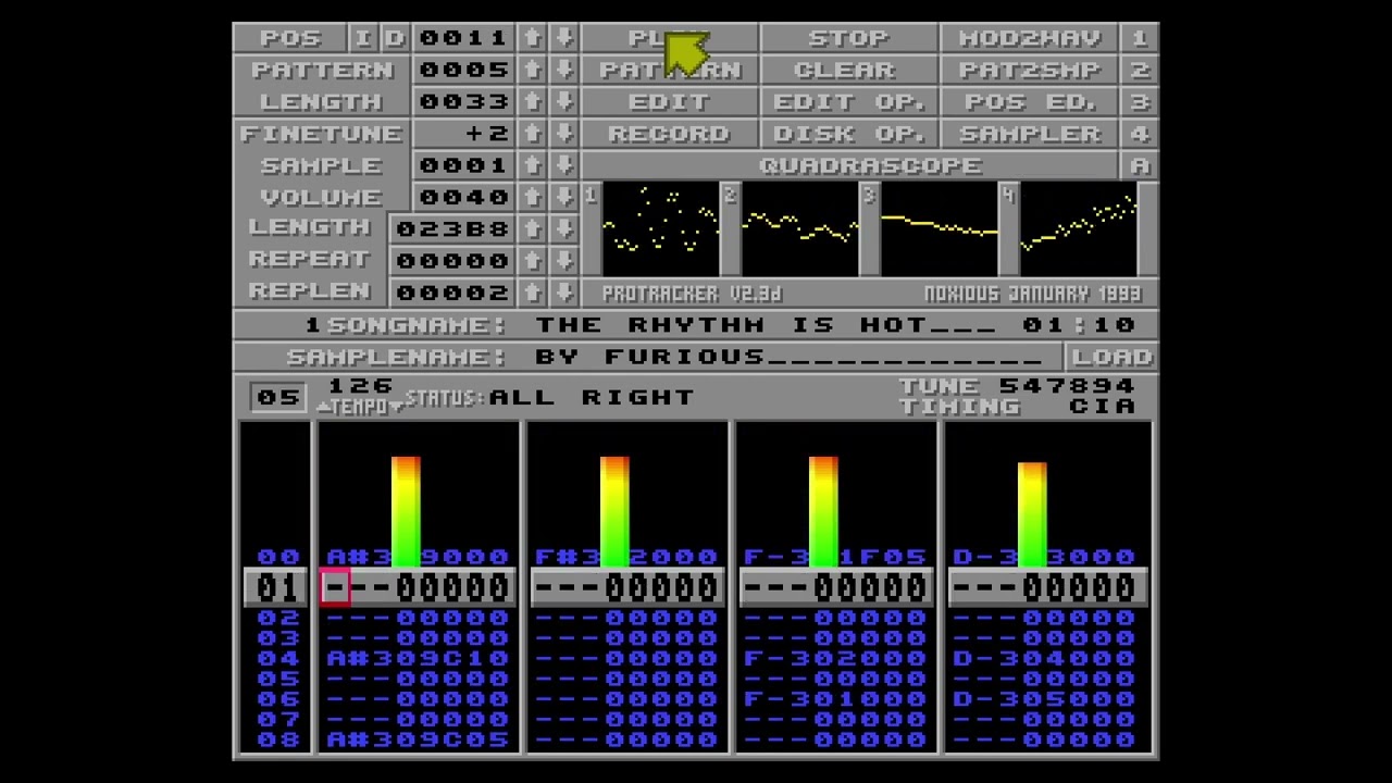 The Rhythm Is Hot (Amiga Rave)