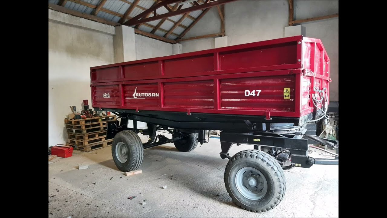 Remont i malowanie przyczepa autosan D47B (D-46, D-35, D-45, D-732)