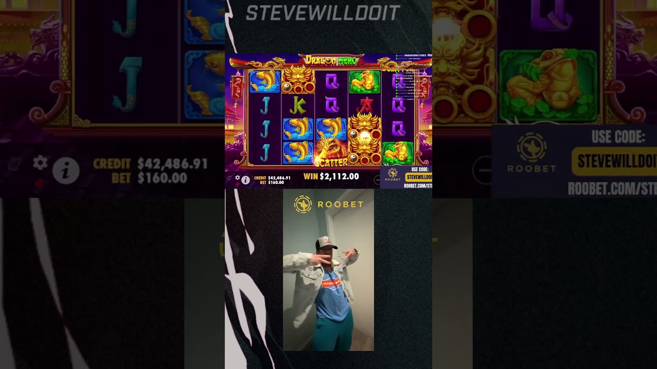 Winning BIG On Dragon Themed Slot Machines Now #bigwin #casino #slots #roobet