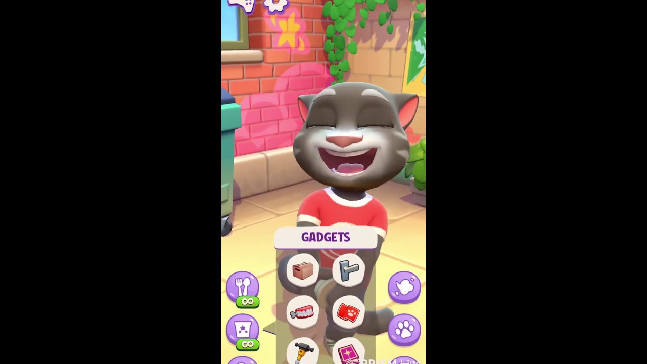 talking tom live fun