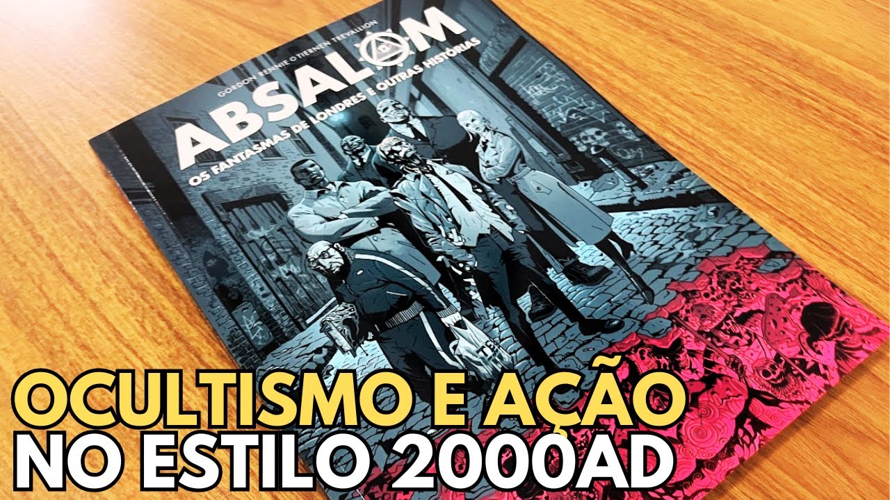 ABSALOM | NOVA HQ DA MYTHOS EXPLORA OCULTISMO BRITÂNICO COM DETETIVA MAL HUMORADO E RABUGENTO
