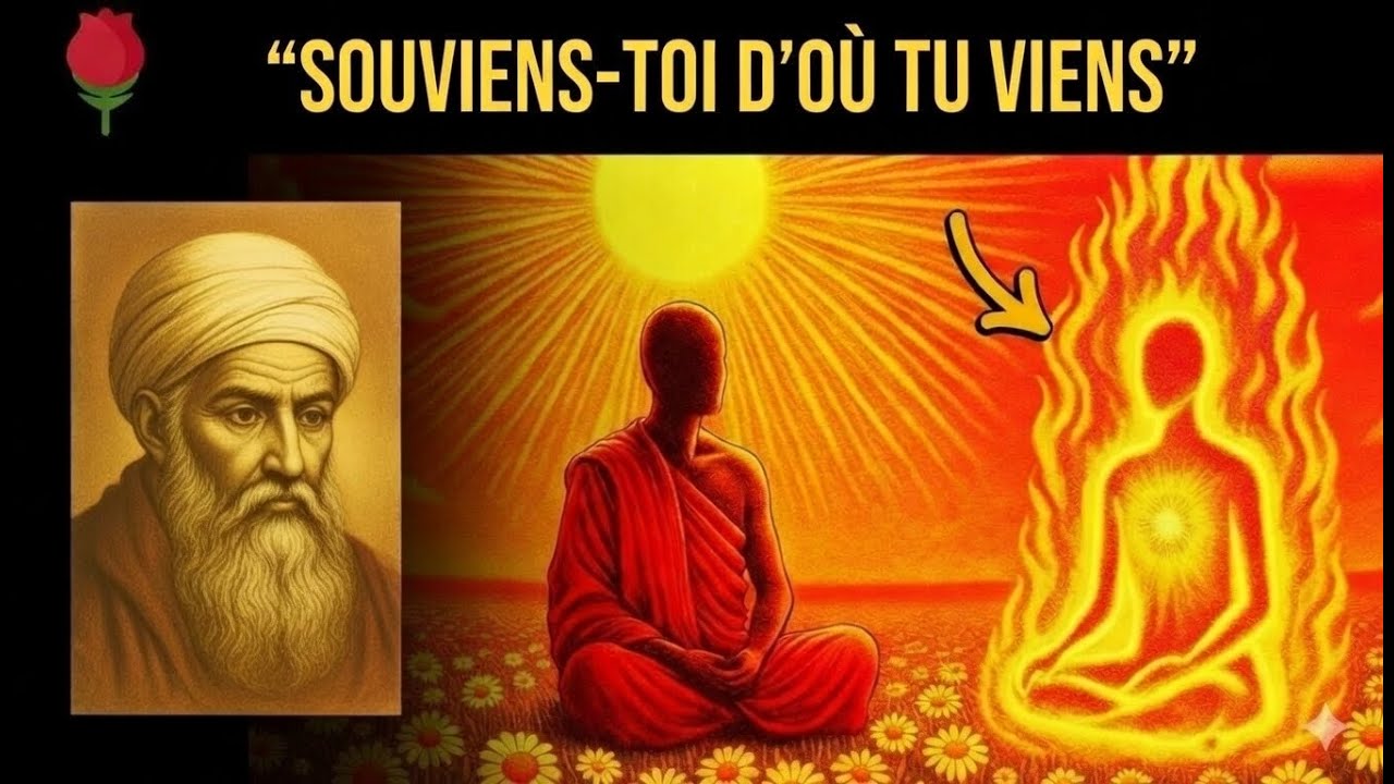 CETTE PAROLE RÉVEILLERA EN TOI LA MÉMOIRE DE TON ÂME AVANT CE MONDE | RUMI