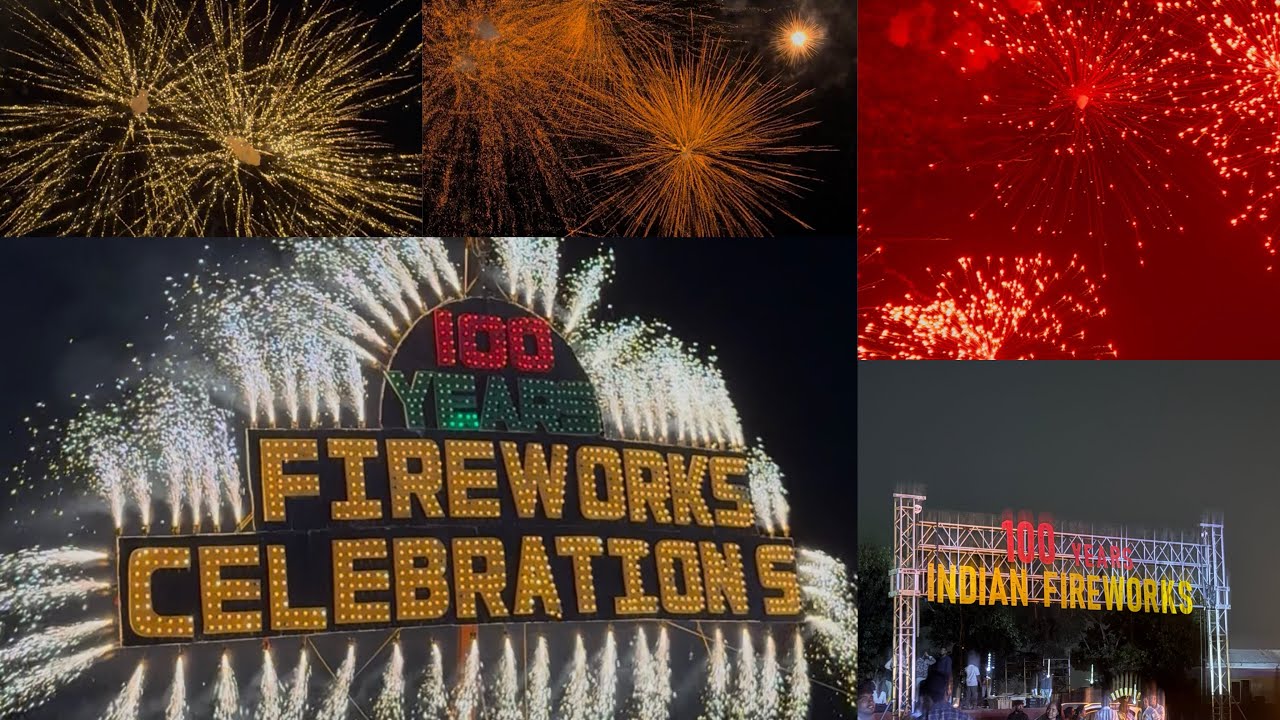 100 Years Fireworks Celebration 2026 🎆 | Grand Fireworks Show at Necklace Road Hyderabad 2026 