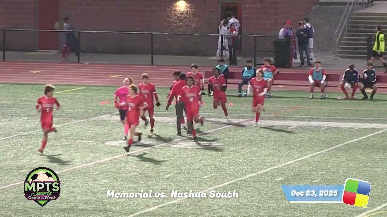 Boys Soccer, Memorial vs. Nashua South, 10/23/25