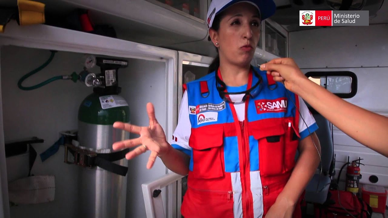 &iquest;C&oacute;mo es una ambulancia SAMU por dentro?