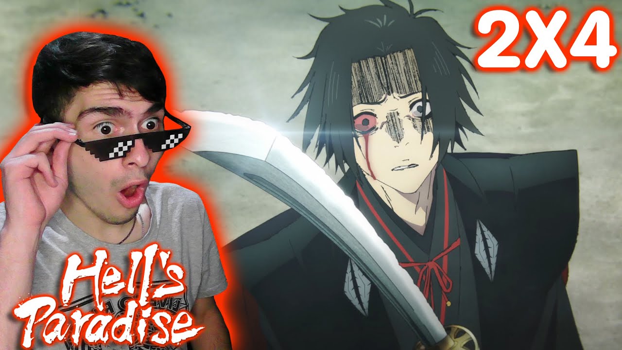 SHUGEN ES UN MONSTRUO!😱 | JIGOKURAKU TEMPORADA 2 CAPITULO 4 REACCION