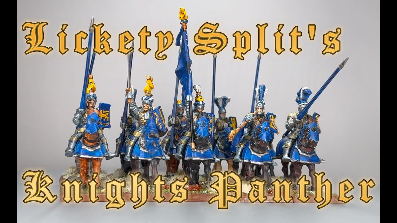 Lickety Split's How I Painted it with Contrast - Empire of Man Knights Panther