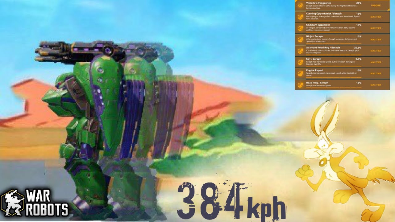 The fastest robot ever | which speed skills don&rsquo;t work at all | War robots game [WR]