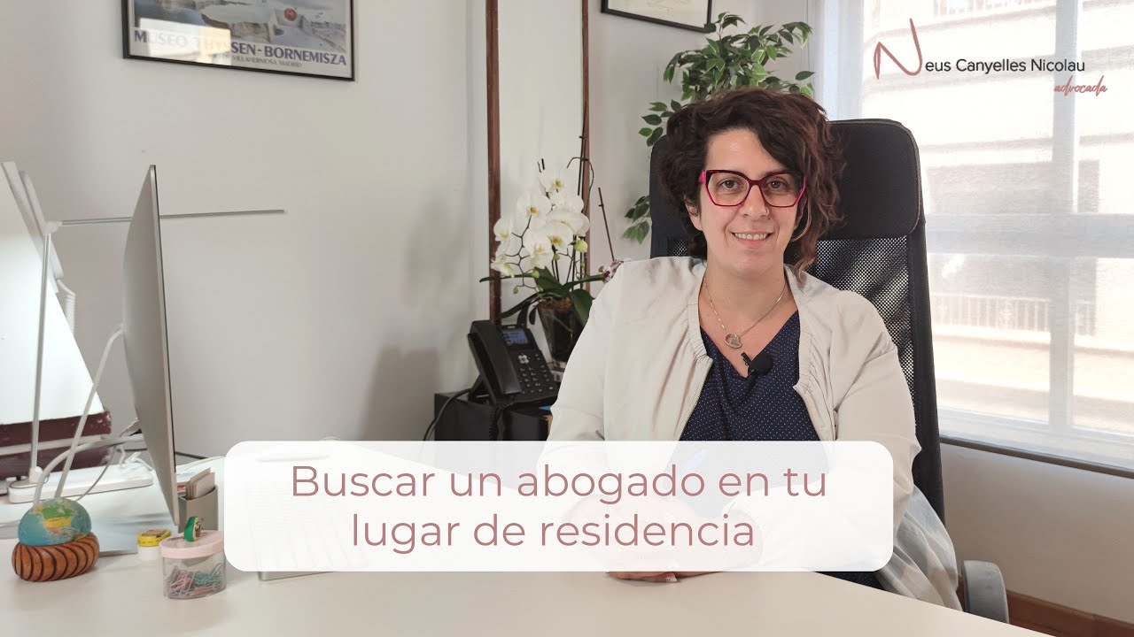 Buscar un abogado en tu lugar de residencia I Abogada en Mallorca