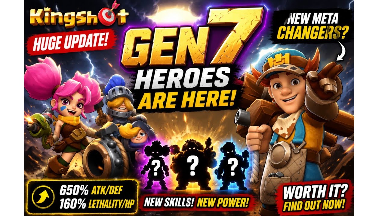 I Tested Every GEN 7 Hero... Here's Who You MUST Get! | Kingshot