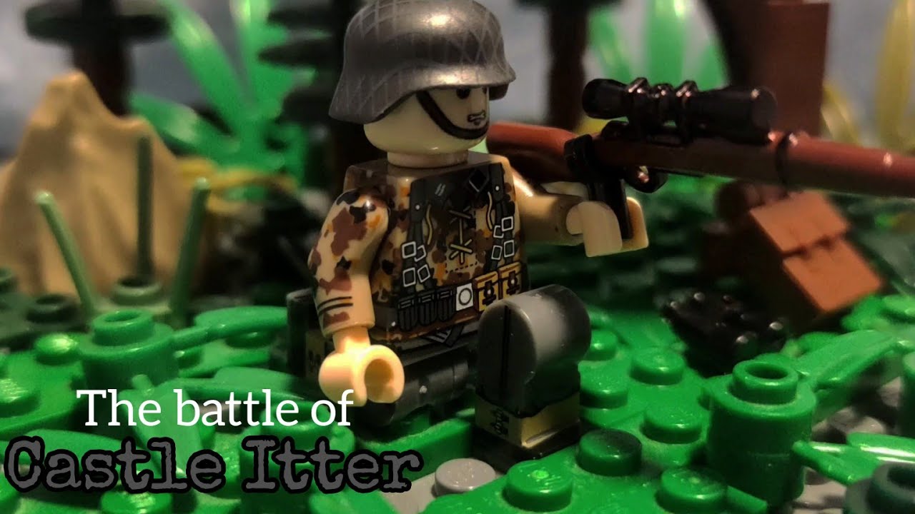 The battle of castle Itter - Lego WW2 stop motion animation