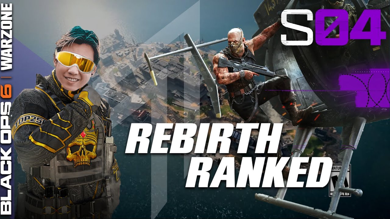 Rebirth Resurgence Ranked BO6 Warzone Season 4 Reloaded Update Call of Duty INDIA Live Gameplay