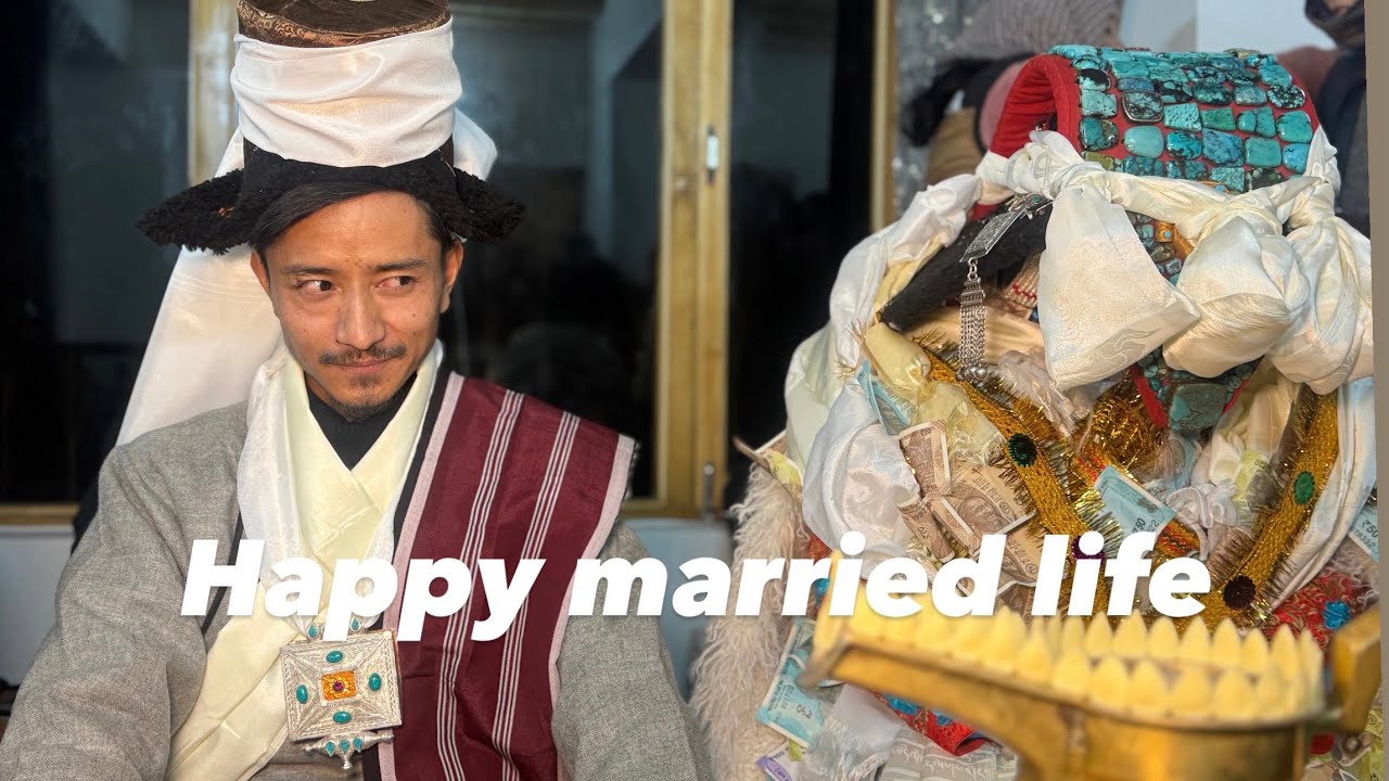 film:⸻Wedding Shoot of Tashi Namgail & Rigzin Yangdol | A Beautiful Ladakhi Love Story 💍
