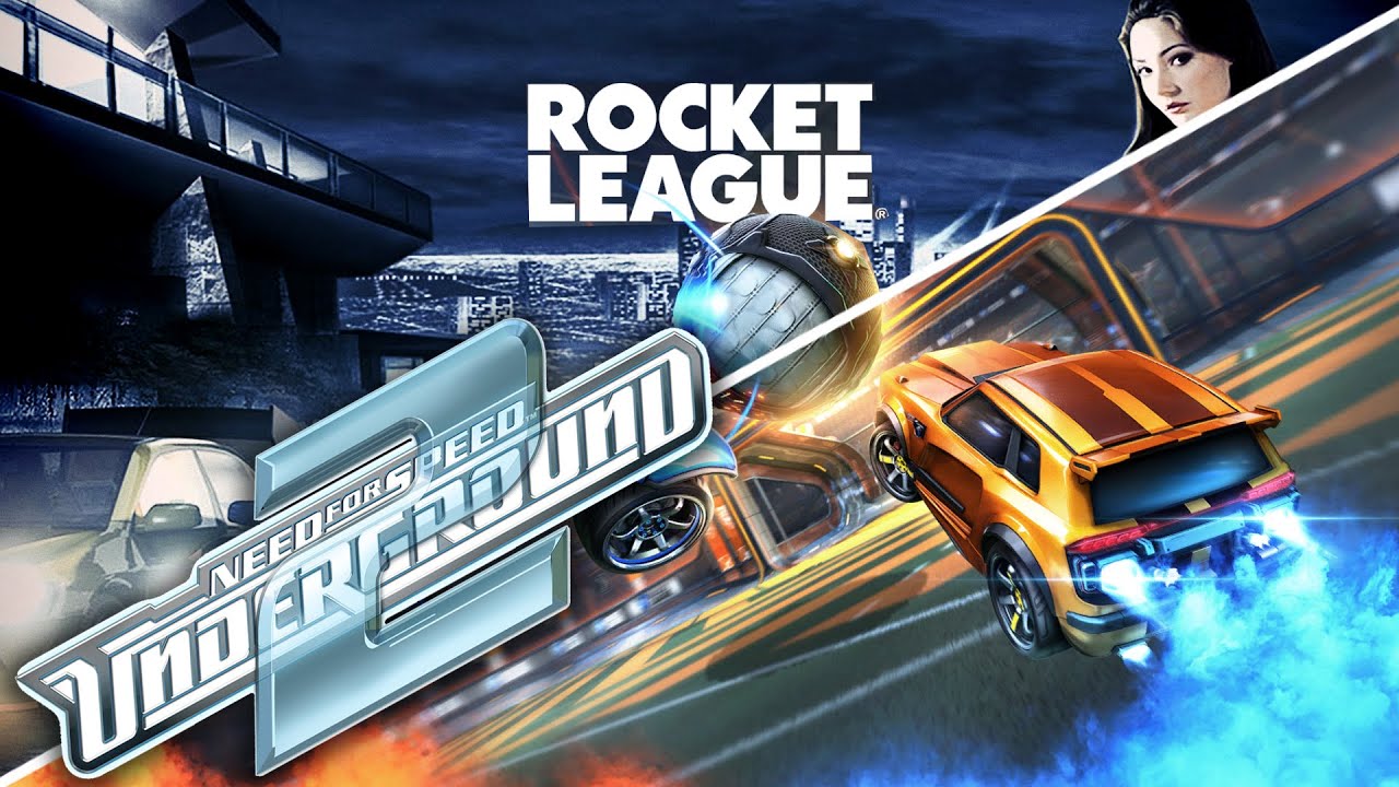 2 в 1 ►► NFSU 2 + Rocket League ◉ СТРИМ-4