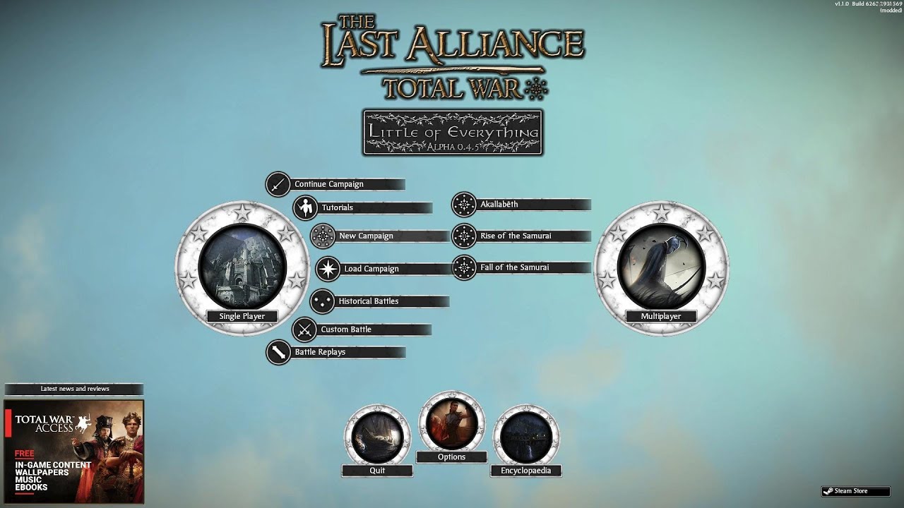 Last Alliance - Version 0.4.5 - How to Install