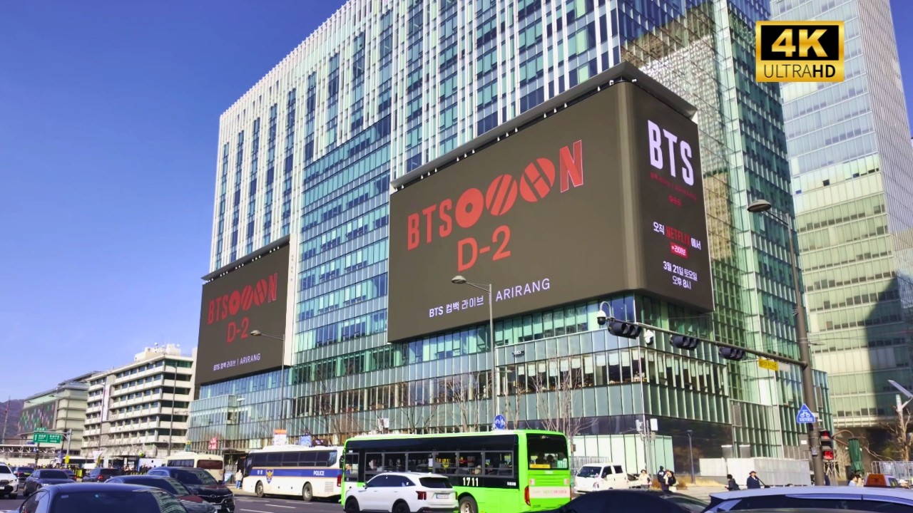 BTS Countdown Begins D-2 | Gwanghwamun Walk | Stage, Seating & King’s Walk at Gyeongbokgung