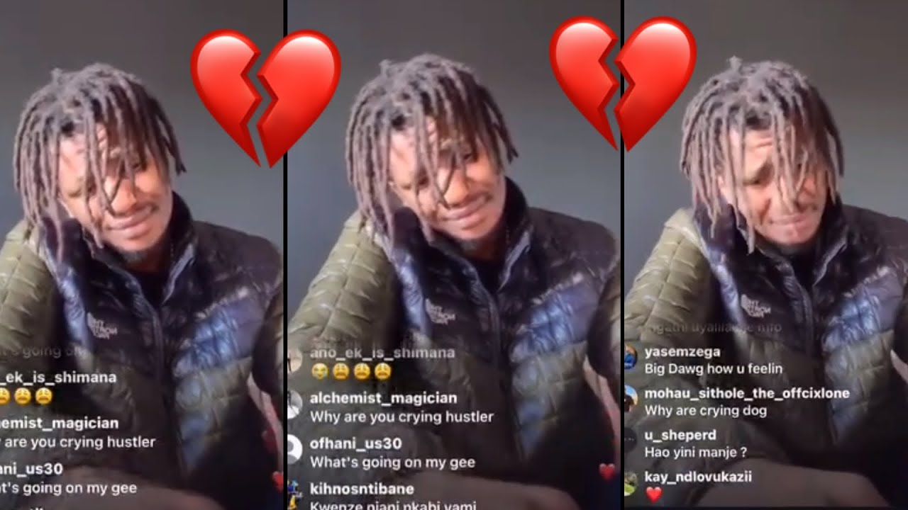 Настоящая причина, почему рэпер Emtee плакал в прямом эфире: 💔Переживает настоящий ад💔