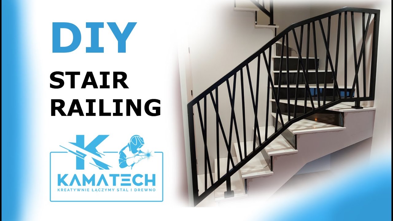Piękna barierka, BALUSTRADA SCHODOWA w stylu LOFT ze stali #industrial #stair railing #kamatech