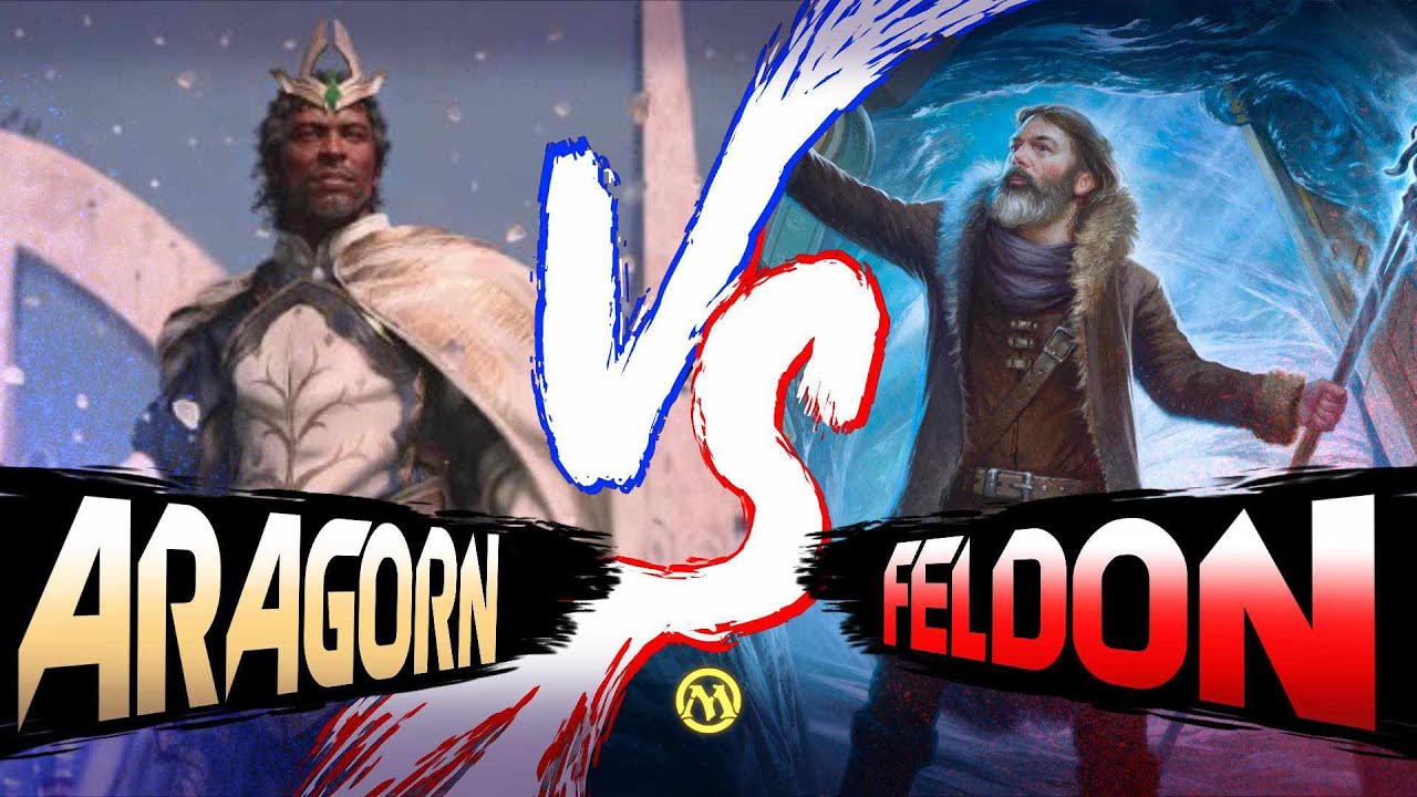 Tug-of-war life points | Feldon vs Aragorn | Round 3 | Monarch | Duel Commander 011724