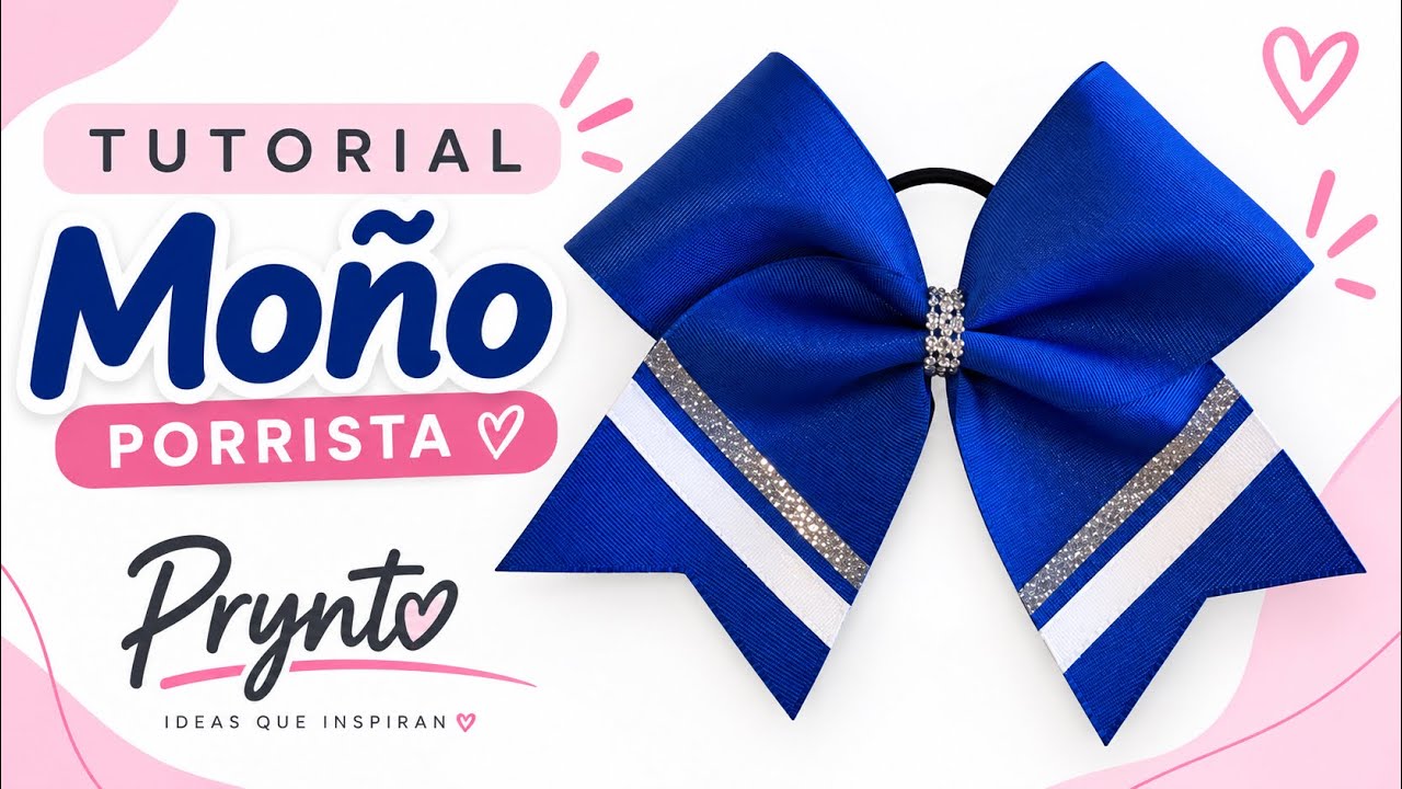 Moño PORRISTA 🎀 - El moño más usado por TODO el mundo!