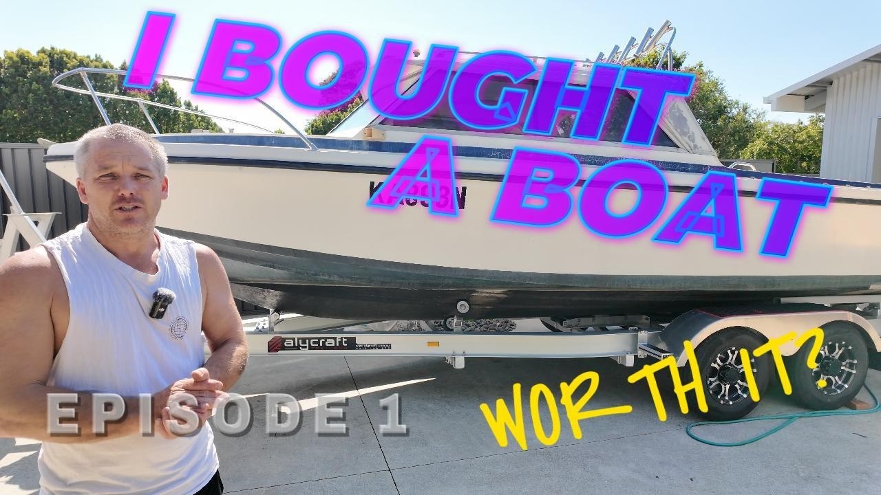 I BOUGHT A BOAT, DIY 23ft Bertram Carrabien Build
