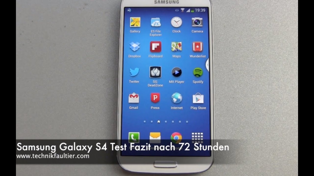 Samsung Galaxy S4 Test Fazit nach 72 Stunden