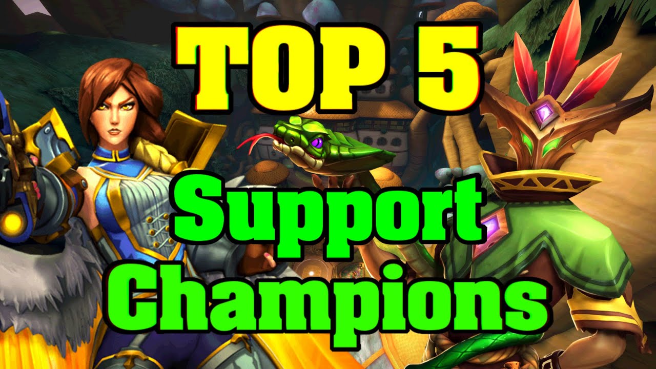 Top 5 Strongest Support Champions in Paladins - Summer 2020 (Season 3)