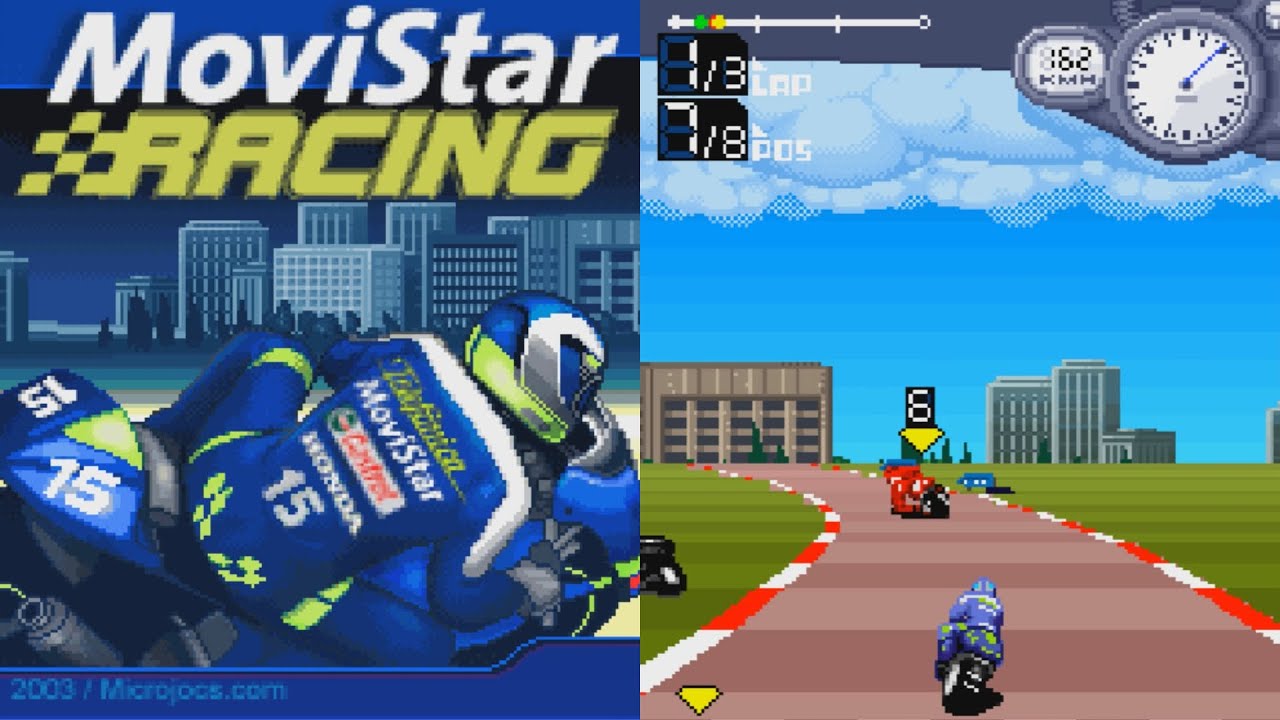 MoviStar Racing JAVA ИГРА (Microjocs 2003 год)