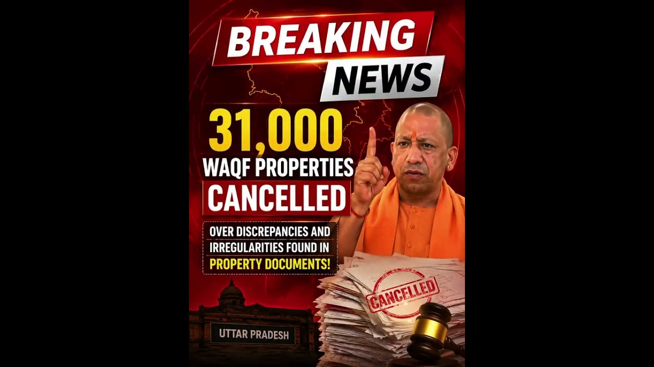 BREAKING: 31,000 WAQF Properties CANCELLED! 🚨