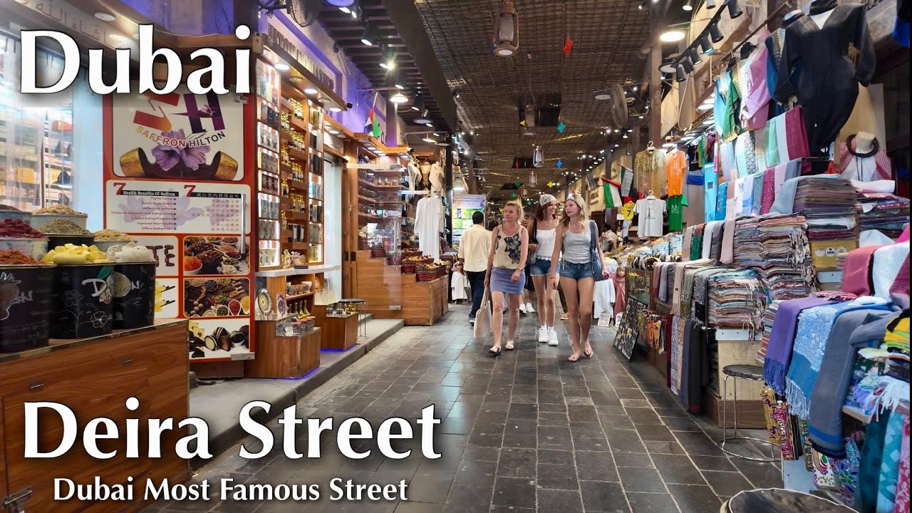 Dubai 4K 🇦🇪 | Ultimate Deira Walking Tour | Gold Souk, Al Ras Wholesale Market & Traditional Markets