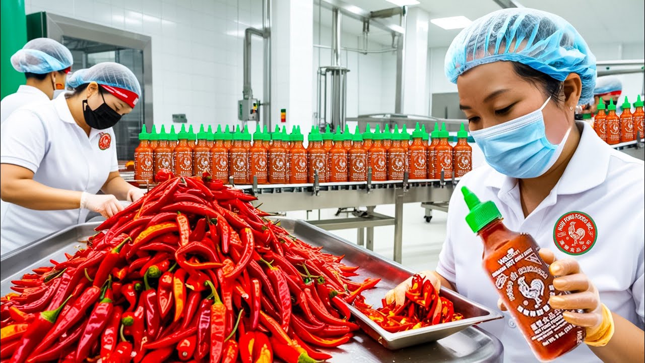 ¿Cómo se hace la salsa Sriracha? 🌶️ El secreto detrás del sabor que conquistó al mundo