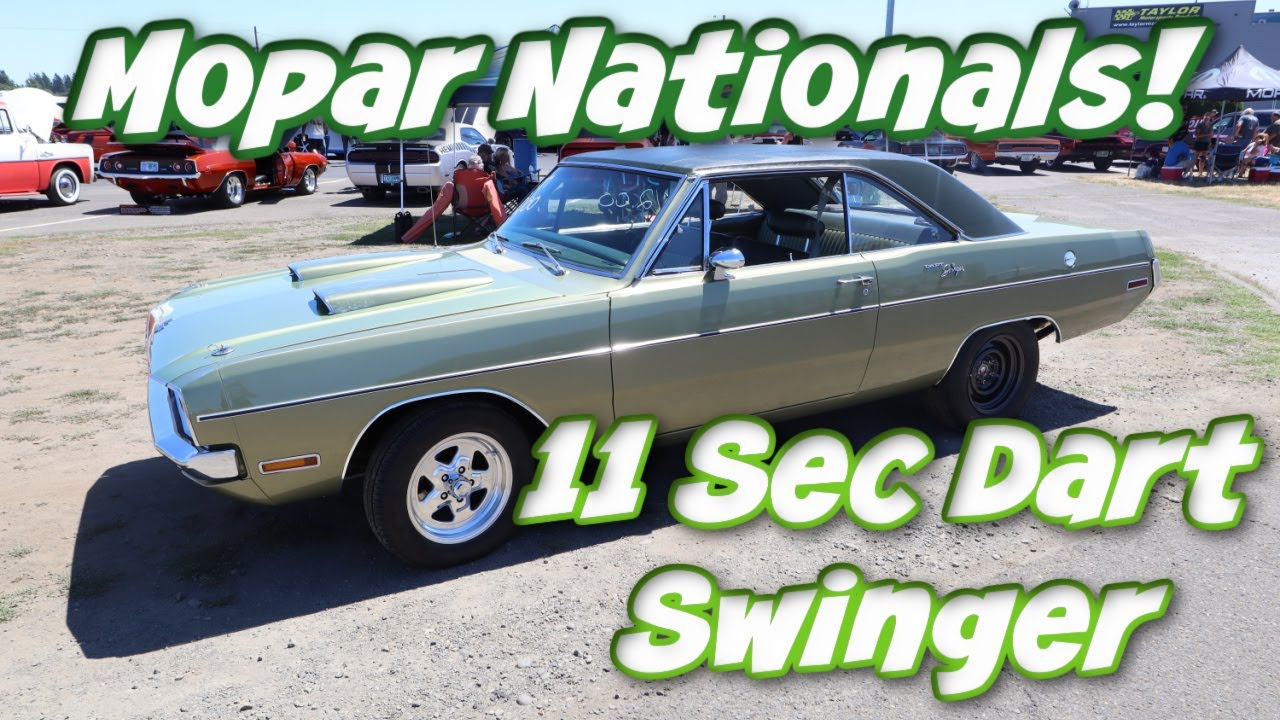 Mopar Nationals at the Woodburn Dragstrip 07/18/2021! Eric is in the 11's with his 1970 Dodge Dart!