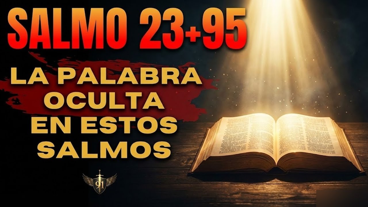 Salmos de David 23 + 95 | El Código Oculto que DESTRUYE el Mal que Trabaja en tu Contra HOY