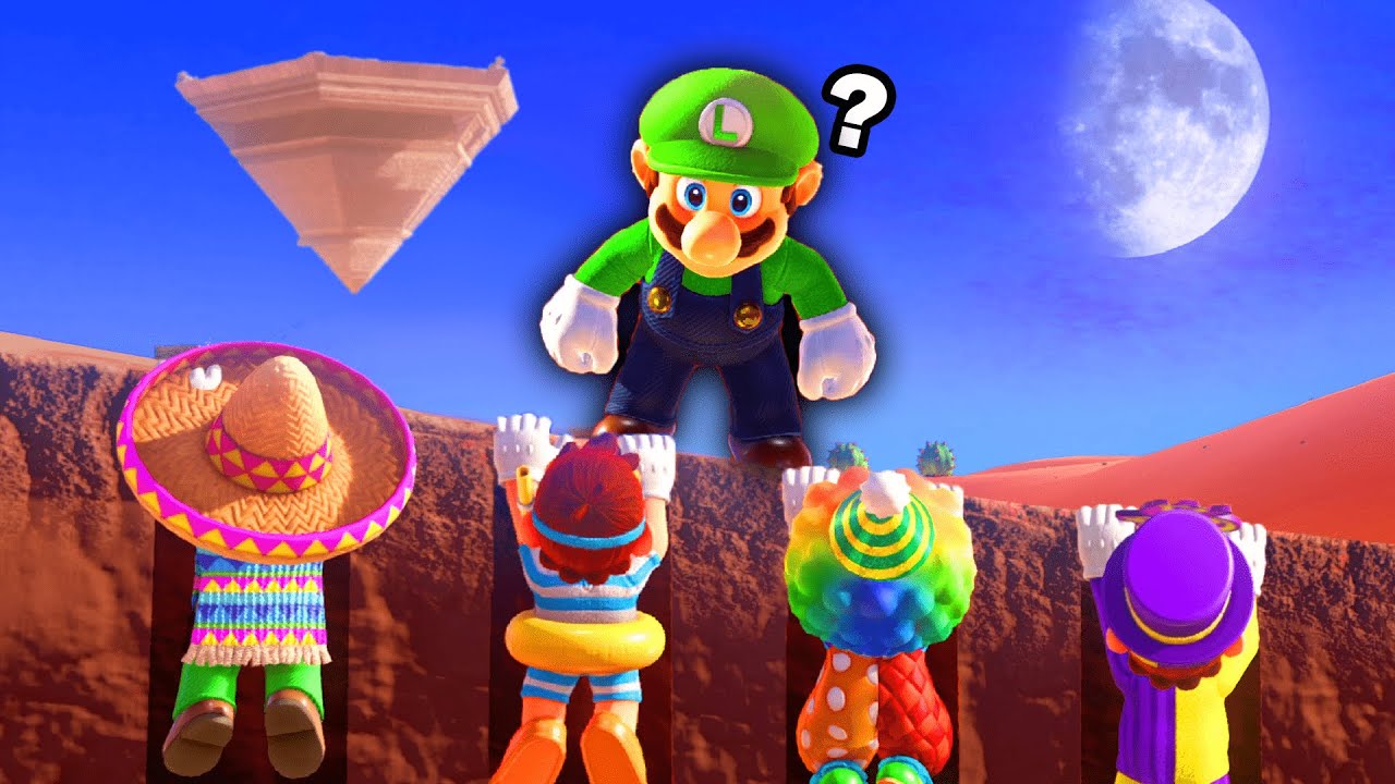MARIO ODYSSEY CACHE CACHE INVERSÉ