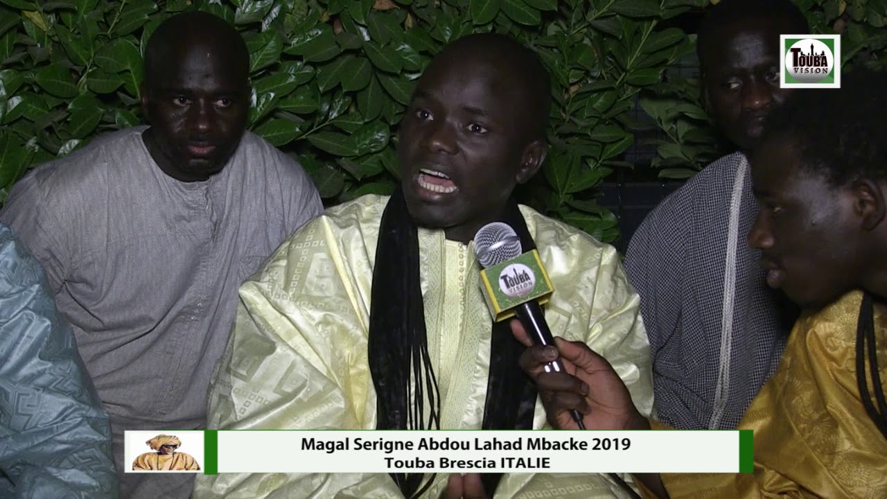 wakhtano bay amsatou diakhte Magal Serigne Abdou Lahad 2019 Touba Brescia ITALIE