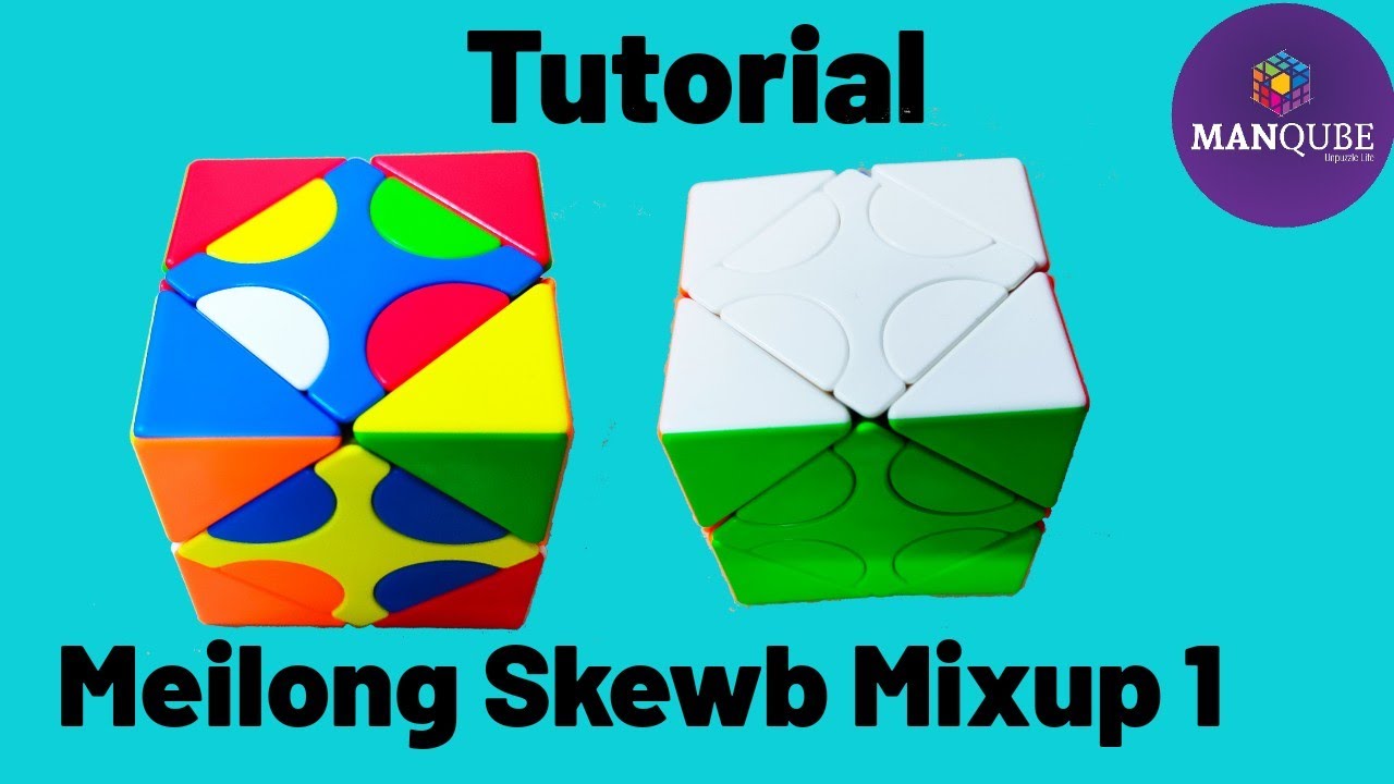 Meilong Skewb Mixup 1 Tutorial | Moyu Skewb Mixup 1 | Meilong Skewb Mix up |