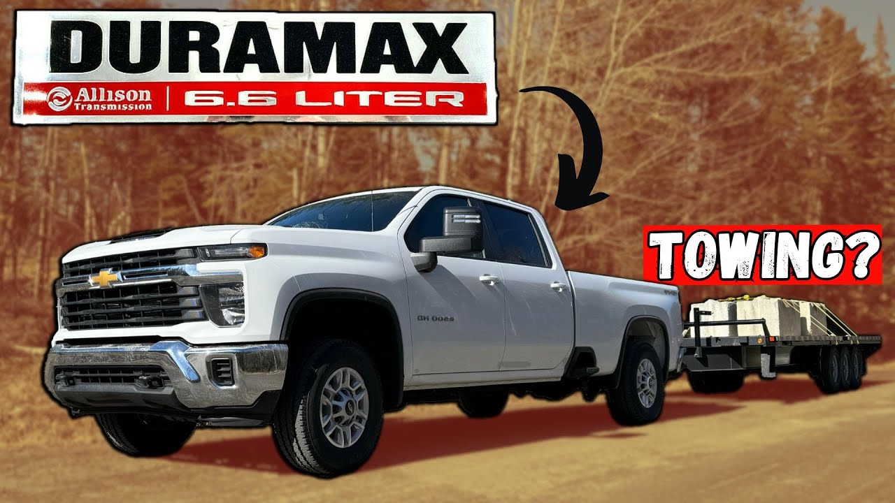 Chevy 2500 6.6L НОВЫЙ DURAMAX DIESEL Буксировка (L5P) *Обзор Heavy Mechanic* | Это ЛУЧШИЙ?
